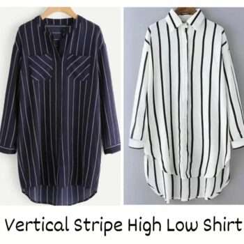 Pack of 2- Vertical Stripe Shirts