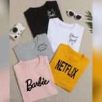 ANY 5 RANDOM PRINTED CREW NECK TEES IN 2150